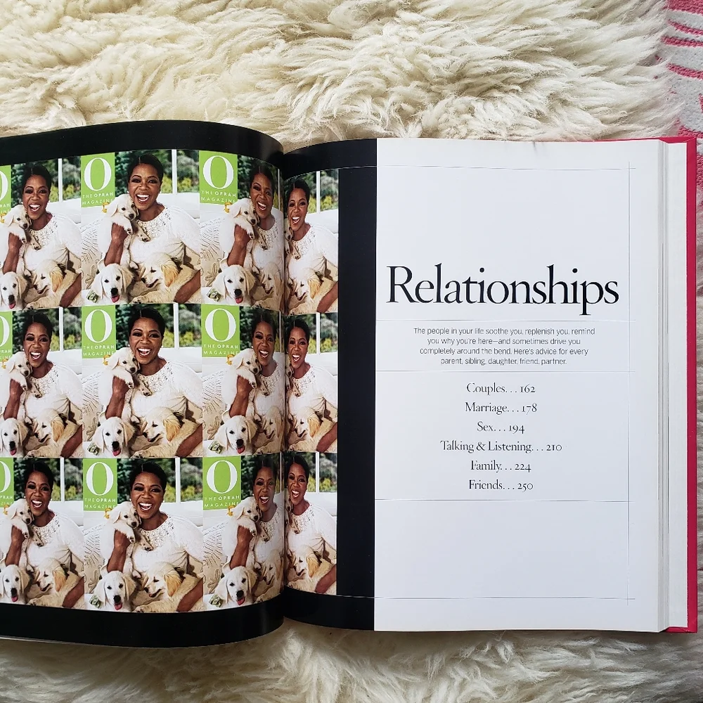 O's Guide to Life: The Best of O, The Oprah Mag Hardcover Book
